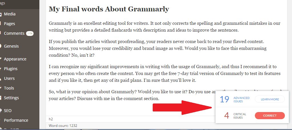grammarly-wordpress