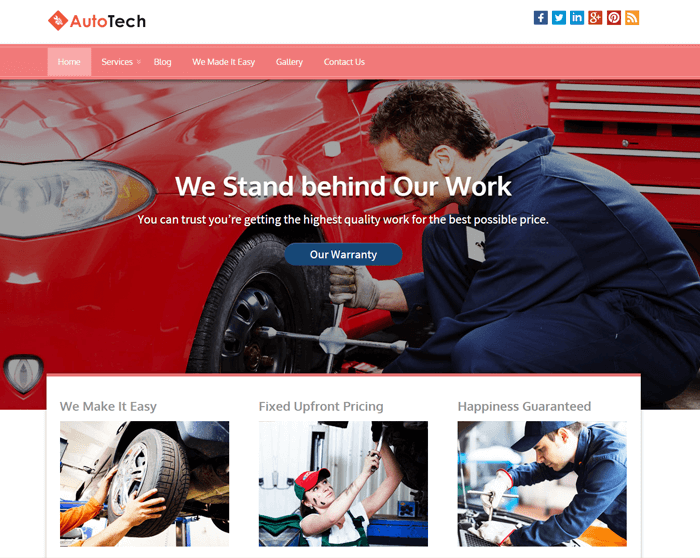 AutoTech WordPress Theme autotech-wordpress-theme