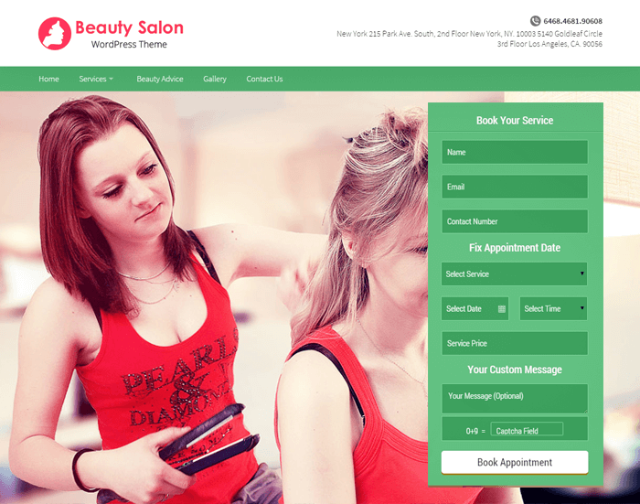 BeautySalon WordPress Theme beautysalon-wordpress-theme
