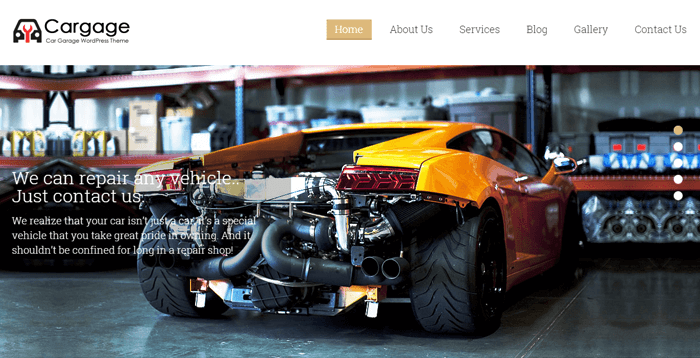 Cargage WordPress Theme cargage-wordpress-theme